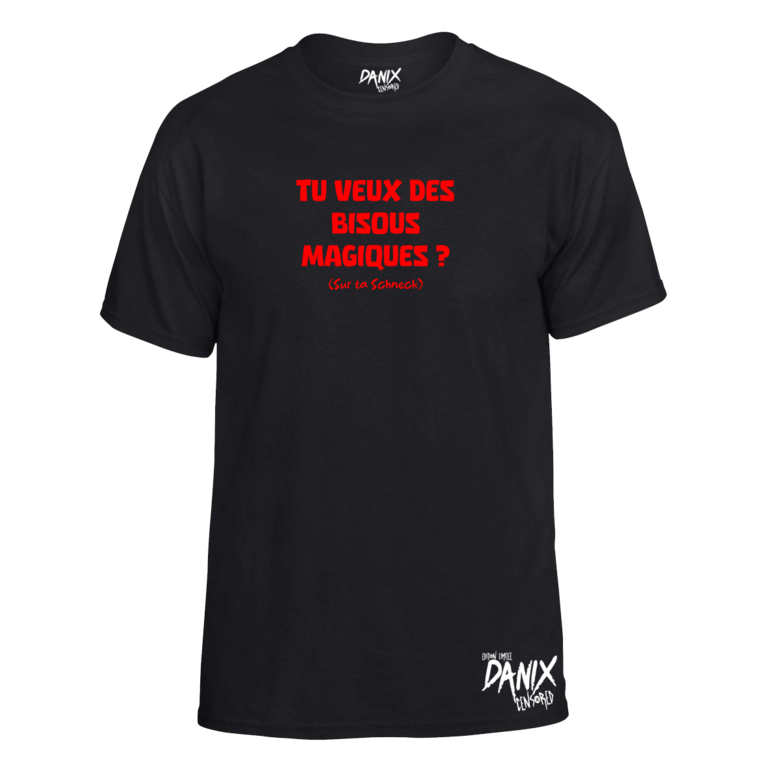 Tshirt Tu veux des Bisous Magiques ? (sur ta Schneck)